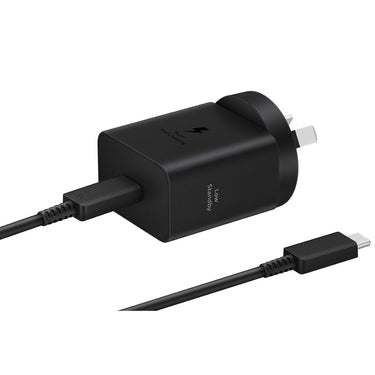 Samsung 45W AC Charger Power Adapter(2024 MODEL) with extra-long 1.8m USB-C Cable - Black